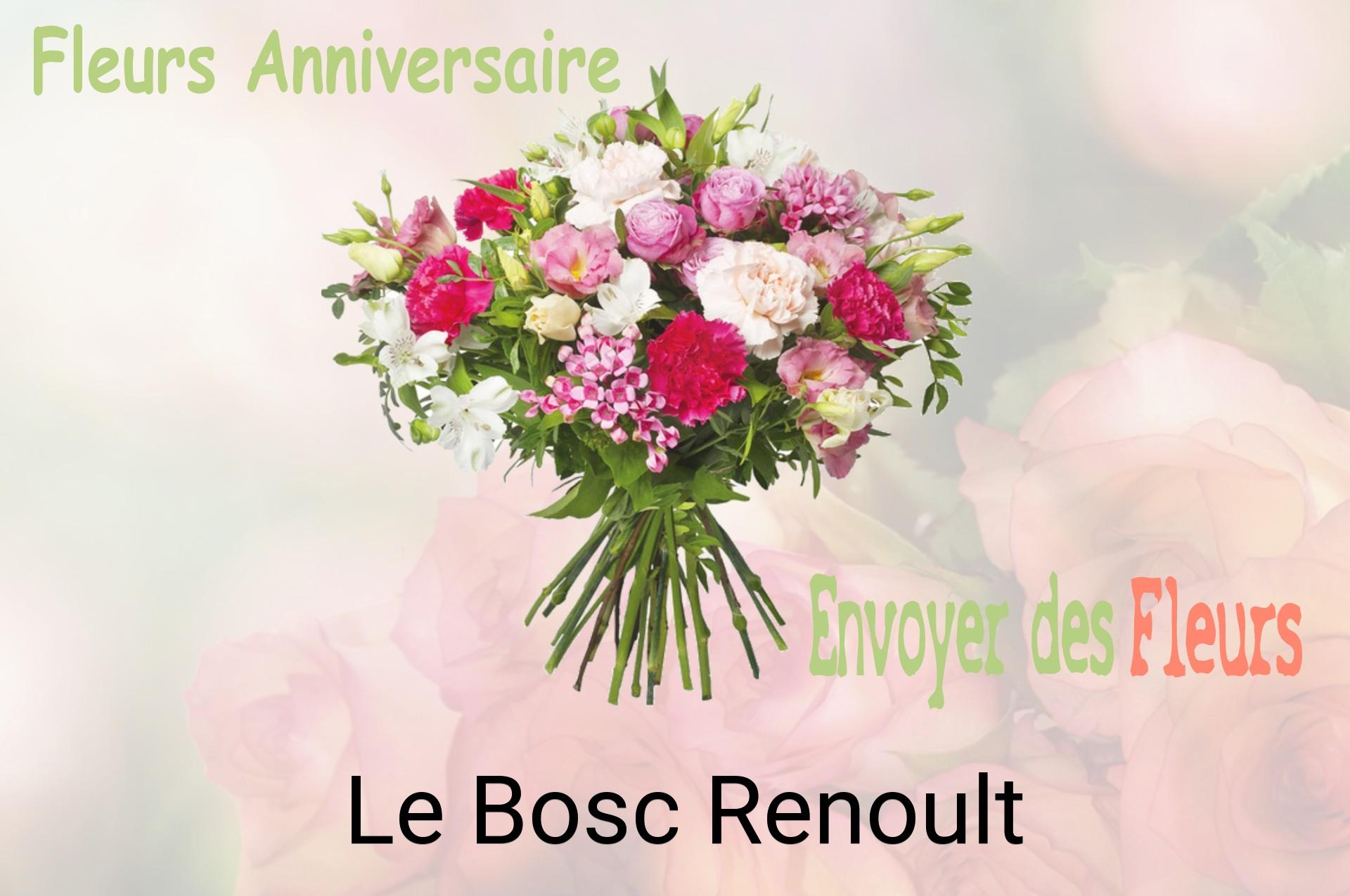 Bouquet de fleurs d’anniversaire livré à Le Bosc-Renoult
