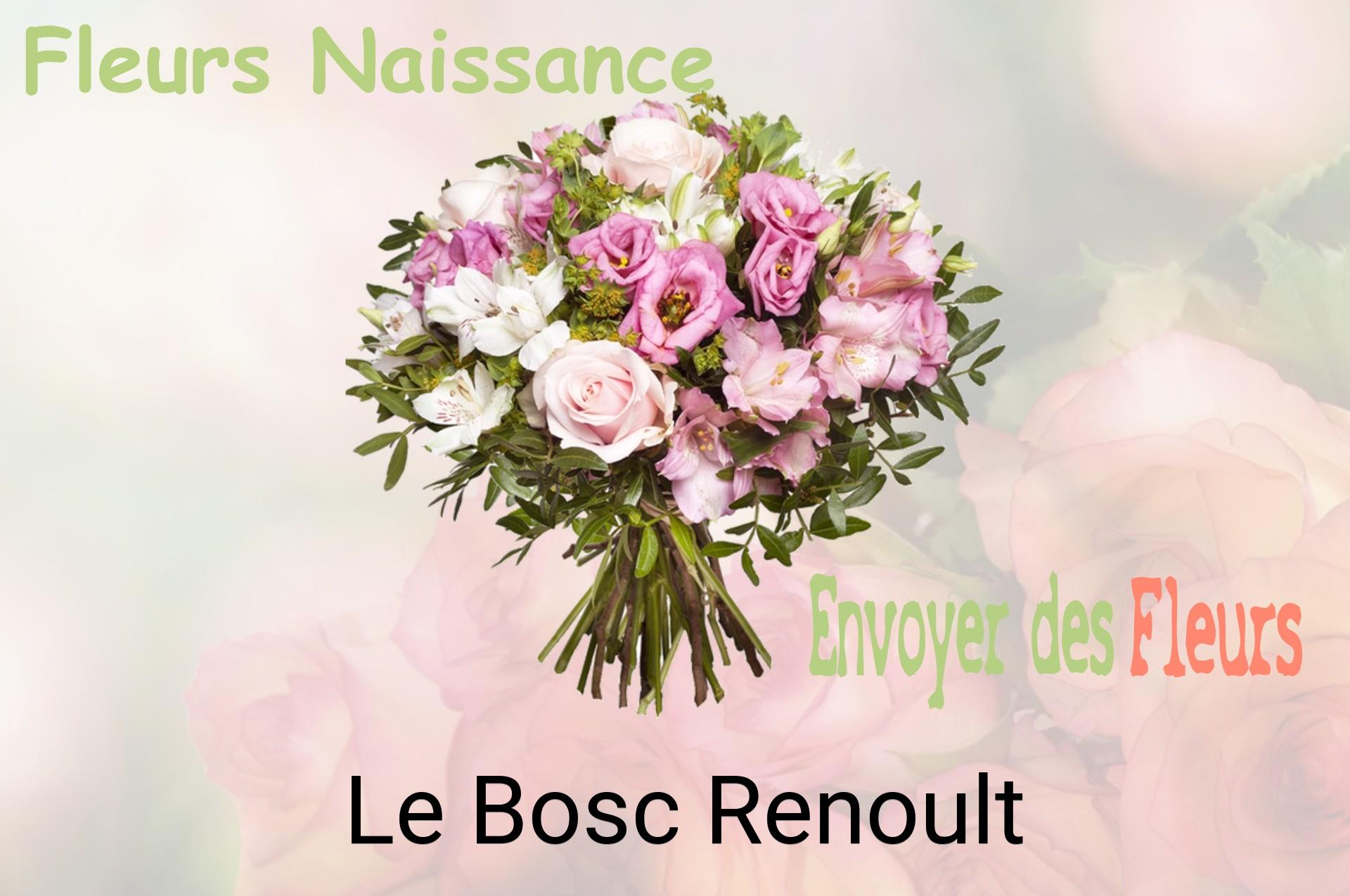 Bouquet de fleurs de naissance livré à Le Bosc-Renoult