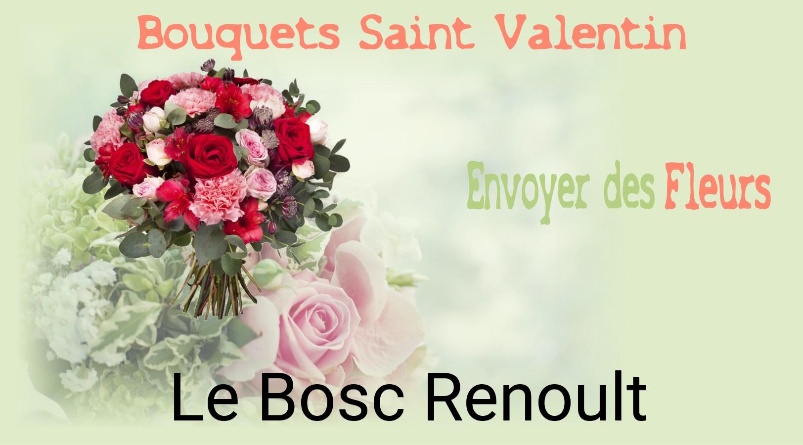 Roses de Saint-Valentin livrées à Le Bosc-Renoult